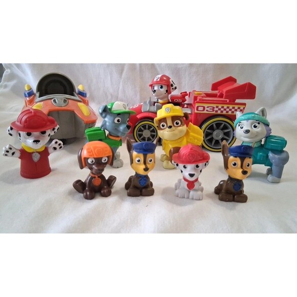 Paw Patrol Lot 2 VEHICLES, 9 FIGURES - Picture 2 of 16